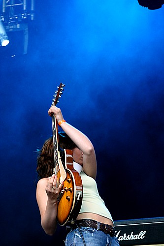 2005-06-17 - The Donnas at Hultsfredsfestivalen, Hultsfred