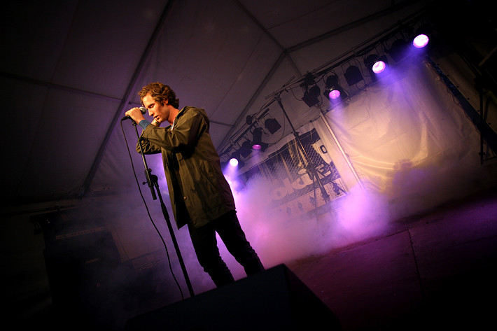2006-06-17 - Nicholas Makelberge at Hultsfredsfestivalen, Hultsfred