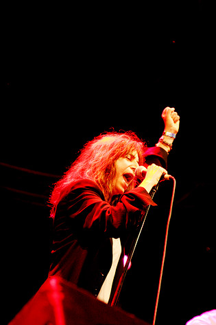 2006-07-07 - Patti Smith at Peace & Love, Borlänge