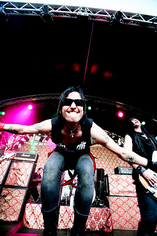 2006-07-08 - Hardcore Superstar at Peace & Love, Borlänge