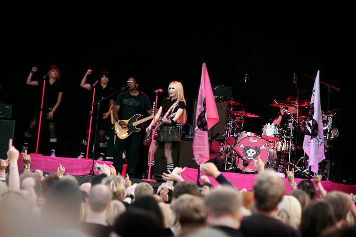 2007-07-01 - Avril Lavigne från Pier Pressure, Göteborg