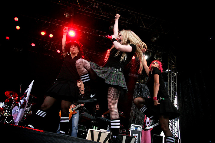 2007-07-01 - Avril Lavigne från Pier Pressure, Göteborg