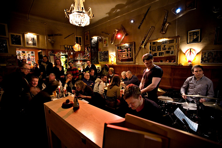 2007-12-17 - Karl Olandersson Quartet at Glenn Miller Café, Stockholm