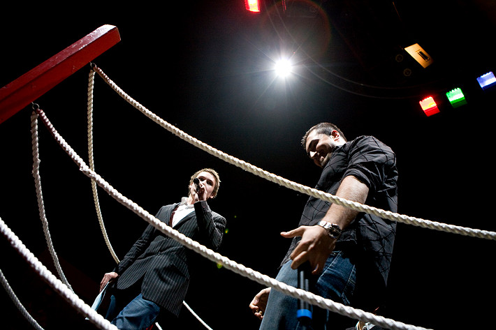 2008-05-07 - Debattboxning från Backa Teater, Göteborg