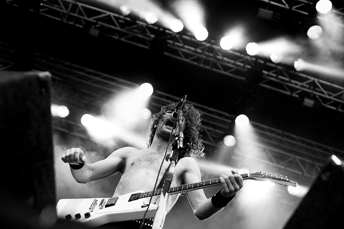 2008-06-04 - Airbourne från Sweden Rock Festival, Sölvesborg