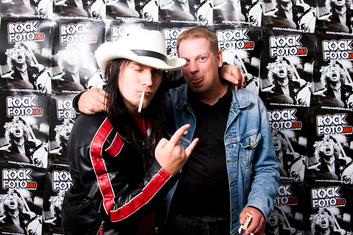 2008-06-26 - Rockfotostudion at Peace & Love, Borlänge
