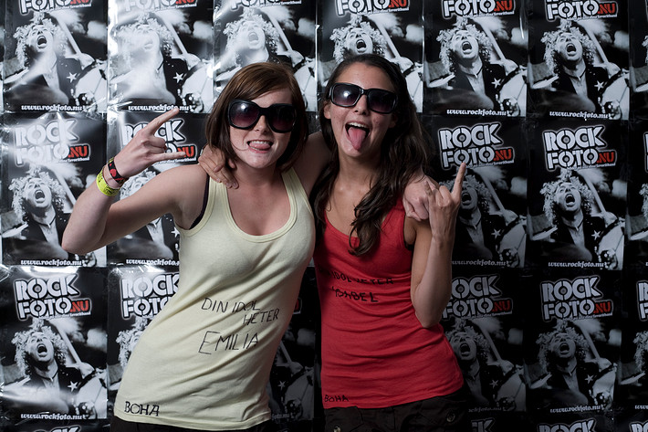 2008-06-26 - Rockfotostudion at Peace & Love, Borlänge