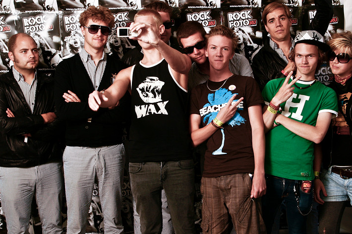 2008-06-26 - Rockfotostudion från Peace & Love, Borlänge