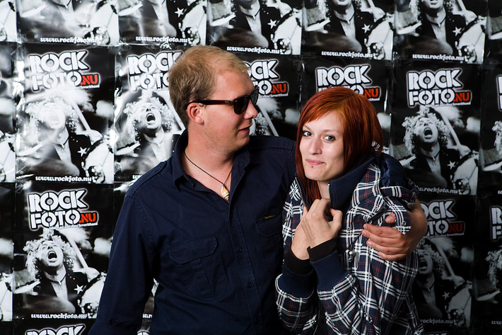 2008-06-27 - Rockfotostudion at Peace & Love, Borlänge