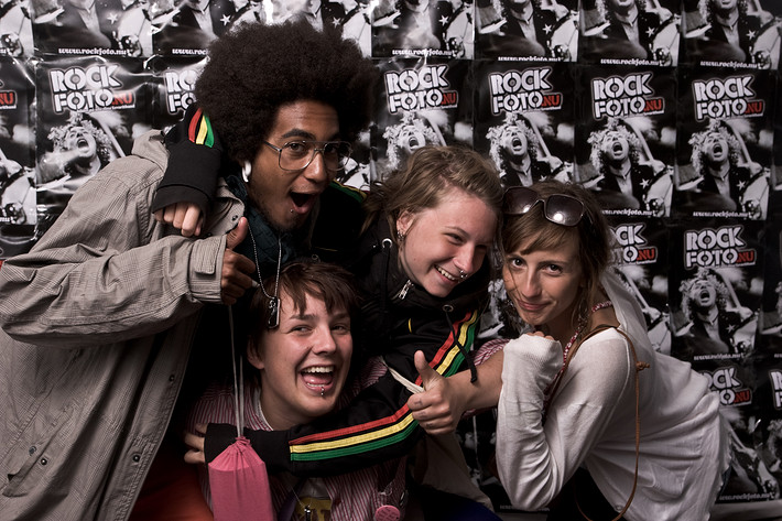 2008-06-28 - Rockfotostudion at Peace & Love, Borlänge