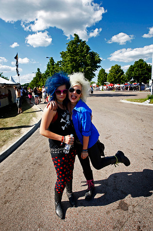 2009-06-26 - Områdesbilder från Peace & Love, Borlänge