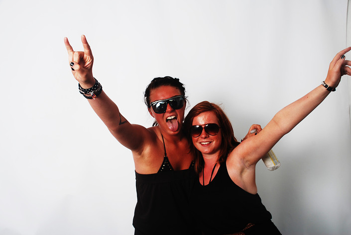 2009-06-27 - Rockfotostudion at Peace & Love, Borlänge