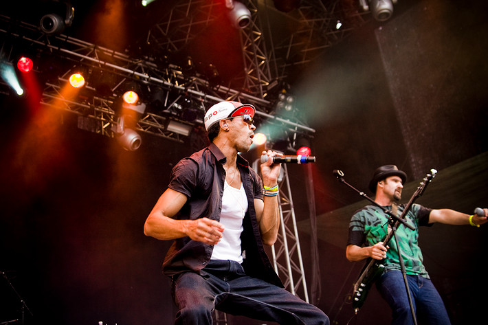 2009-07-08 - Ozomatli at Hultsfredsfestivalen, Hultsfred