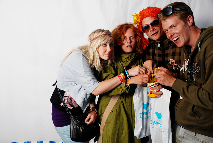 2009-07-10 - Rockfotostudion at Hultsfredsfestivalen, Hultsfred