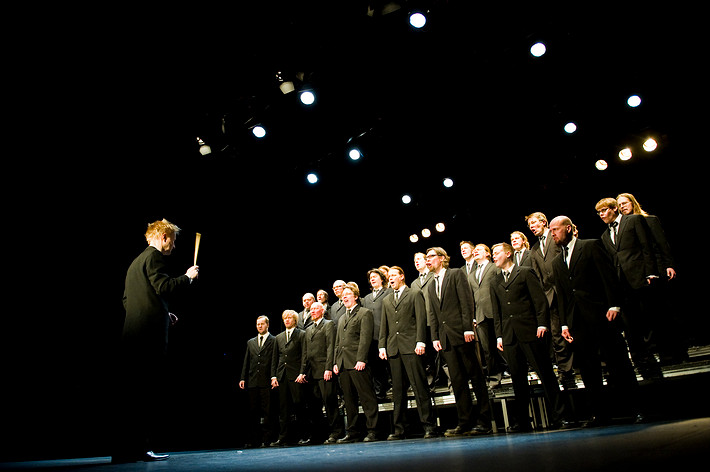 2010-02-10 - Mieskuoro Huutajat at Södra Teatern, Stockholm