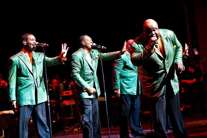 2010-03-08 - The Temptations at Cirkus, Stockholm