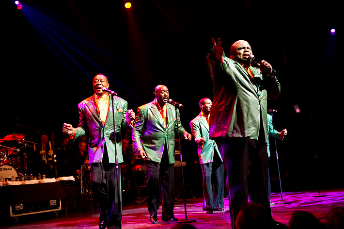 2010-03-08 - The Temptations at Cirkus, Stockholm
