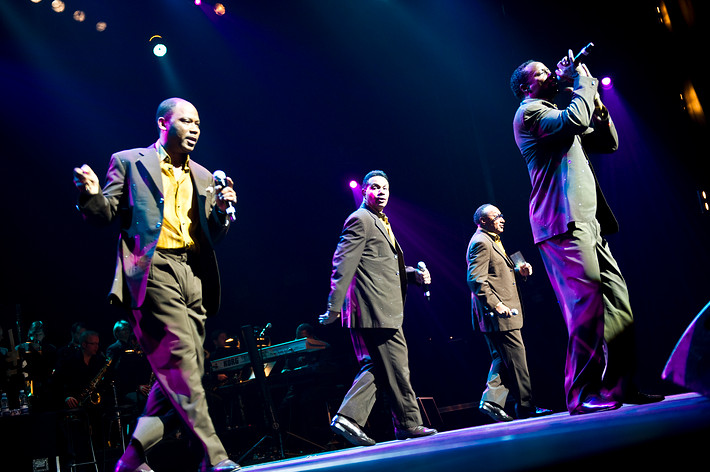 2010-03-08 - Four Tops at Cirkus, Stockholm