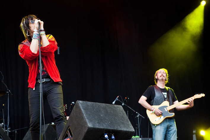 2010-06-30 - Julian Casablancas at Peace & Love, Borlänge