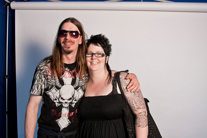 2010-07-01 - Rockfotostudion at Peace & Love, Borlänge
