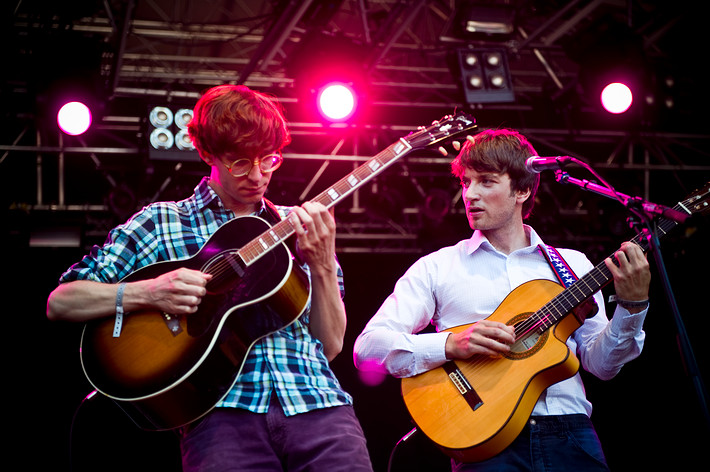 2010-07-02 - Kings of Convenience från Peace & Love, Borlänge