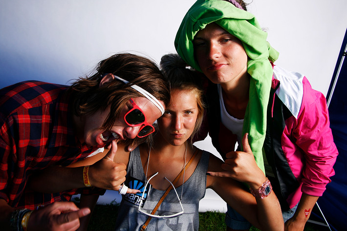 2010-07-02 - Rockfotostudion at Peace & Love, Borlänge