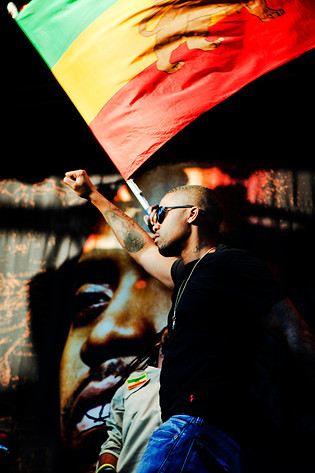 2010-07-07 - Nas & Damian Marley at Gröna Lund, Stockholm