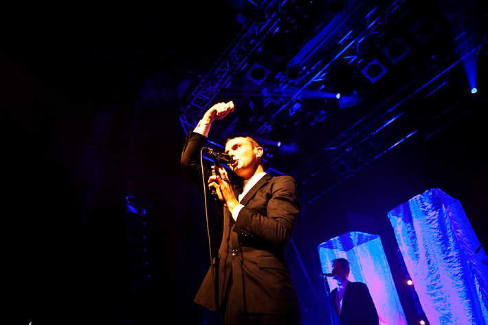 2010-10-16 - Hurts från Debaser Medis, Stockholm