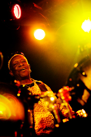 2011-10-12 - Jimi Tenor & Tony Allen at Debaser Hornstulls Strand, Stockholm