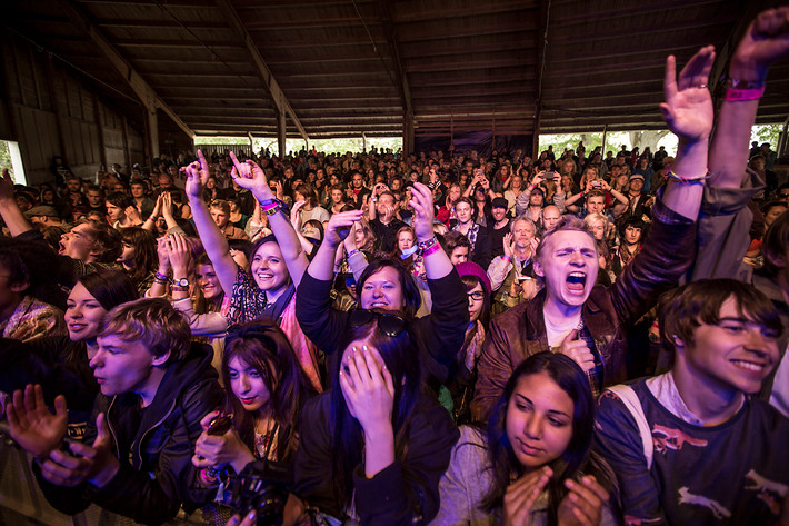 2012-06-14 - Blood red shoes at Hultsfredsfestivalen, Hultsfred