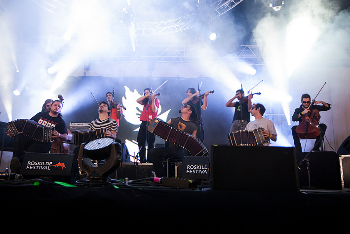 2012-07-05 - Orquesta Típica Fernández Fierro at Roskildefestivalen, Roskilde