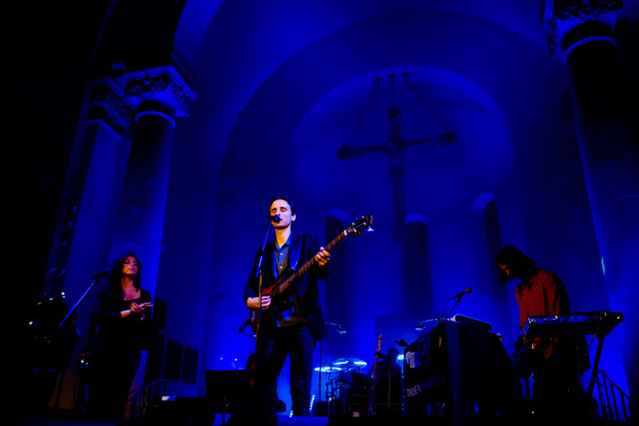 2013-08-08 - These New Puritans från Way Out West, Göteborg