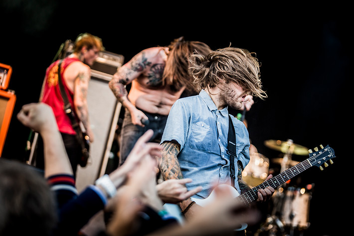 2013-08-16 - Kvelertak at Parkenfestivalen, Bodø
