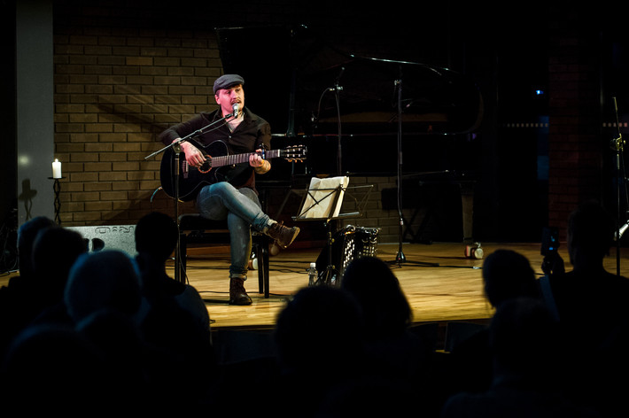 2013-08-31 - Mika Tahvanainen at Växjö Visfestival, Växjö