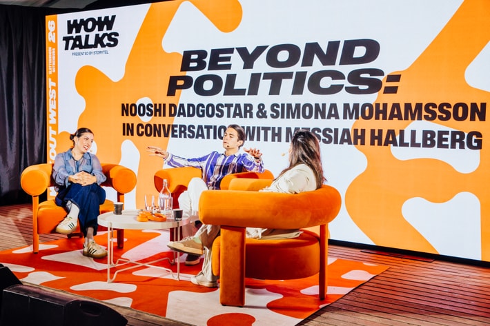 2026-08-15 - WOW Talks - Nooshi Dadgostar & Simona Mohamsson från Way Out West, Göteborg