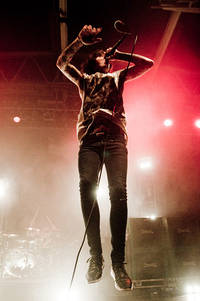 2011-01-27 - Bring Me The Horizon at Arenan, Stockholm