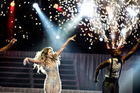 2012-11-05 - Jennifer Lopez från Globen, Stockholm